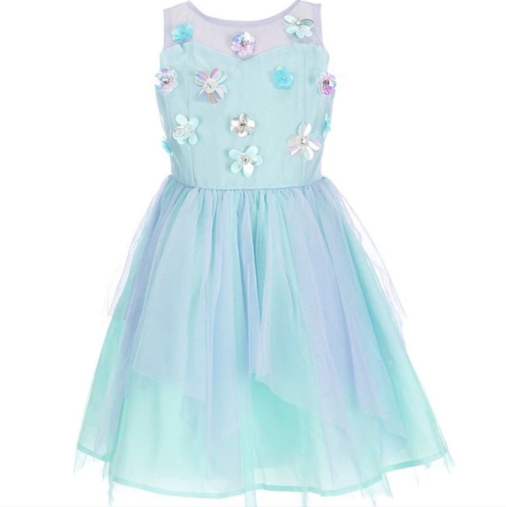 Tween Diva Rainbow Fairy Dress, Size 14!